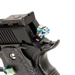 NINE BALL HI-CAPA 5.1 / 4.3 CUSTOM HAMMER - HEXA - HEAT GRADATION