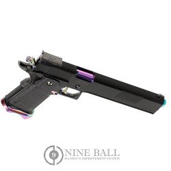 NINE BALL CANE CUSTOM PER HI-CAPA 5.1 / 4.3 CUSTOM HAMMER HEXA - HEAT GRADATION