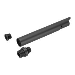 NINE BALL 2 WAY FIXED - NON-RECOILING OUTER BARREL FOR HI CAPA 5.1 - BLACK