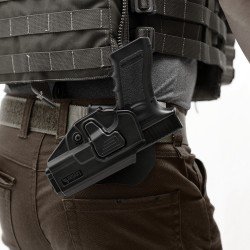 TEACA PENTRU GLOCK - CQC BATTLE STYLE - PARTEA DREAPTA - TAN