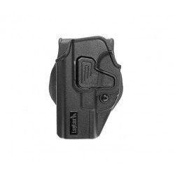 TEACA PENTRU GLOCK - CQC BATTLE STYLE - PARTEA STANGA - BLACK