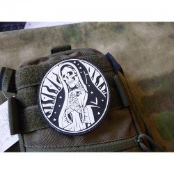 PATCH CAUCIUC - SANTA MUERTE - SWAT