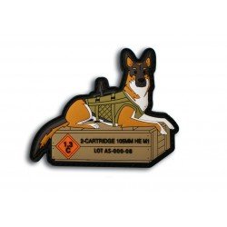 PATCH GERMAN SHEPARD TACTICAL DOG