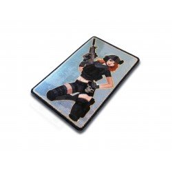 PATCH "JESS" PINUP GIRL BLACK OPS WOVEN