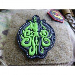 PATCH CAUCIUC - RELEASE THE KRAKEN - GREEN