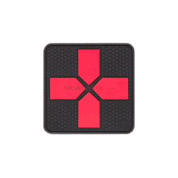 PATCH CAUCIUC - BIG RED CROSS MEDIC - BLACKMEDIC