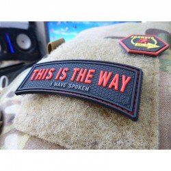 PATCH CAUCIUC - THIS IS THE WAY -COLOR