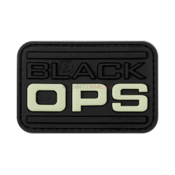 PATCH CAUCIUC - BLACK OPS - GLOW IN THE DARK