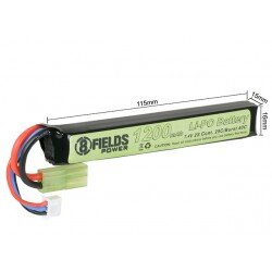 ACUMULATOR LI-PO 7.4V - 1200MAH 25/40C