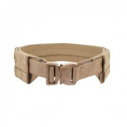 LOW PROFILE MOLLE BELT - COYOTE TAN - WITH PLASTIC COBRA BELT