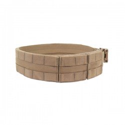 LOW PROFILE MOLLE BELT - COYOTE TAN - WITH PLASTIC COBRA BELT