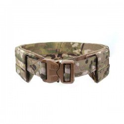 WARRIOR ASSAULT SYSTEMS LOW PROFILE MOLLE BELT - MULTICAM - WITH PLASTIC COBRA BELT