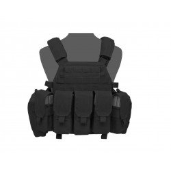 WARRIOR ASSAULT SYSTEMS DCS M4 PLATE CARRIER - BLACK