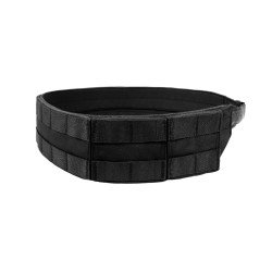 LOW PROFILE MOLLE BELT - BLACK - WITH PLASTIC COBRA WEBBING BELT