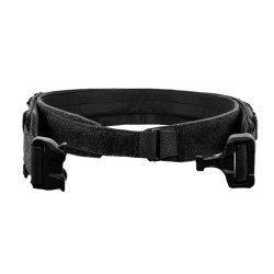 LOW PROFILE MOLLE BELT - BLACK - WITH PLASTIC COBRA WEBBING BELT