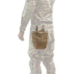 WARRIOR ASSAULT SYSTEMS LARGE ROLL UP DUMP POUCH GEN2 COYOTE TAN