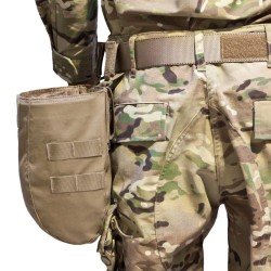 WARRIOR ASSAULT SYSTEMS LARGE ROLL UP DUMP POUCH GEN2 COYOTE TAN