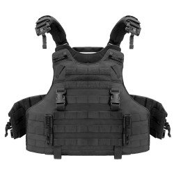 WARRIOR ASSAULT SYSTEMS QUAD RELEASE PLATE CARRIER - NERO