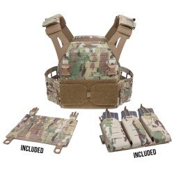 WARRIOR ASSAULT SYSTEMS TATTICO LASER CUT LOW PROFILE CARRIER V2 MK1 LADDER SIDES - MULTICAM