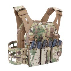 WARRIOR ASSAULT SYSTEMS TATTICO LASER CUT LOW PROFILE CARRIER V2 MK1 LADDER SIDES - MULTICAM