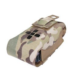 WARRIOR ASSAULT SYSTEMS SMALL HORIZONTAL INDIVIDUAL FIRST AID KIT LASER CUT SMALL MULTICAM