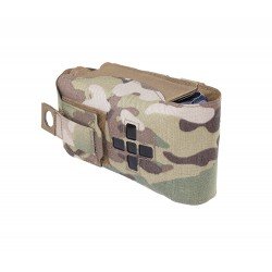 WARRIOR ASSAULT SYSTEMS SMALL HORIZONTAL INDIVIDUAL FIRST AID KIT LASER CUT SMALL MULTICAM