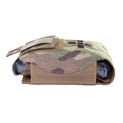 WARRIOR ASSAULT SYSTEMS SMALL HORIZONTAL INDIVIDUAL FIRST AID KIT LASER CUT SMALL MULTICAM