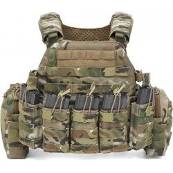 WARRIOR ASSAULT SYSTEMS TATTICO PLATE CARRIER MODELLO DCS DA 5.56 MULTICAM