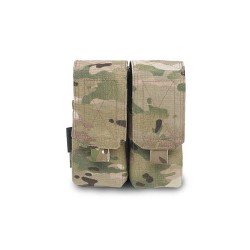 WARRIOR ASSAULT SYSTEMS DOUBLE MAGAZINES M4 - 5.56MM POUCH - MULTICAM