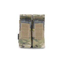 WARRIOR ASSAULT SYSTEMS DOUBLE MAGAZINES M4 - 5.56MM POUCH - MULTICAM