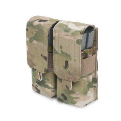 WARRIOR ASSAULT SYSTEMS DOUBLE MAGAZINES M4 - 5.56MM POUCH - MULTICAM