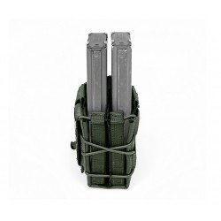 WARRIOR ASSAULT SYSTEMS TASCA PORTA CARICATORI QUICK MAG DOPPIA - VERDE OD