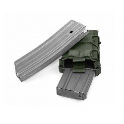 WARRIOR ASSAULT SYSTEMS TASCA PORTA CARICATORI QUICK MAG DOPPIA - VERDE OD