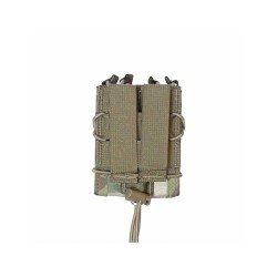 WARRIOR ASSAULT SYSTEMS TASCA PORTA CARICATORE SINGOLA QUICK MAG CON TASCA PER CARICATORE PISTOLA - MULTICAM