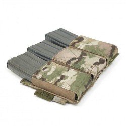 EMP TRIPLE ELASTIC MAGAZINE POUCH - MULTICAM