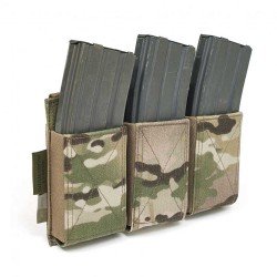 EMP TRIPLE ELASTIC MAGAZINE POUCH - MULTICAM