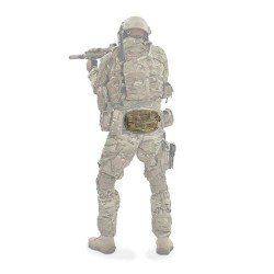 WARRIOR ASSAULT SYSTEMS TASCA MOLLE ORIZZONTALE MEDIA - MULTICAM