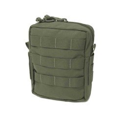 WARRIOR ASSAULT SYSTEMS TASCA MEDIA MOLLE UTILITY CON ZIP - OLIVE DRAB