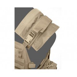 WARRIOR ASSAULT SYSTEMS TATTICO PLATE CARRIER DCS BASE COYOTE TAN