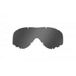 WILEY X BALLISTIC PROTECTION GOGGLES MODEL SPEAR SMOKE GREY/CLEAR/LIGHT RUST TAN FRAME