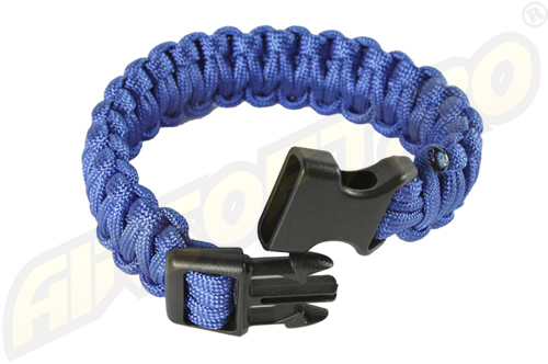 PARACORD - BRATARA SUPRAVIETUIRE - ALBASTRU - 1 | YEO