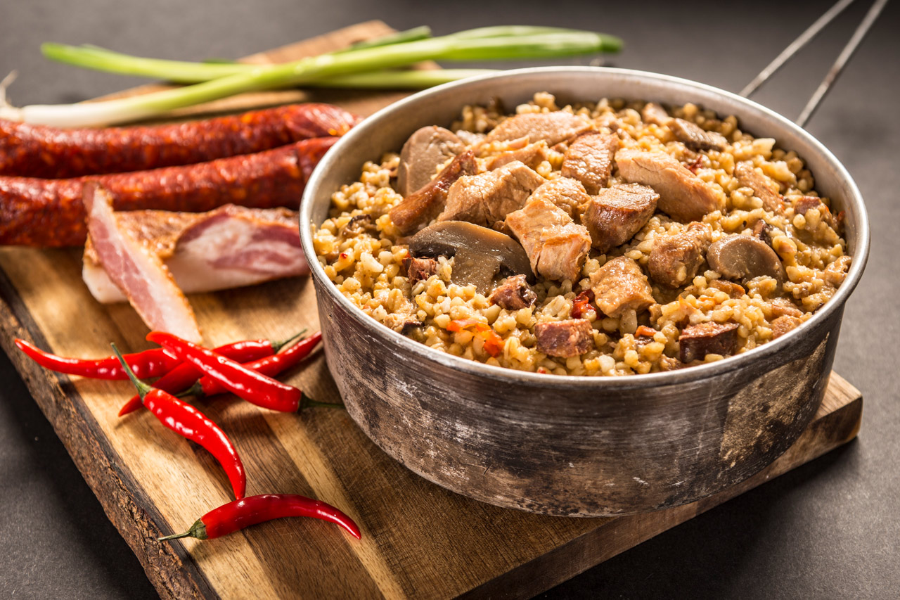 MIX DE CARNE CONDIMENTATA CU BULGUR - 1 | YEO