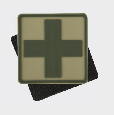 PATCH MEDIC - PVC - KHAKI