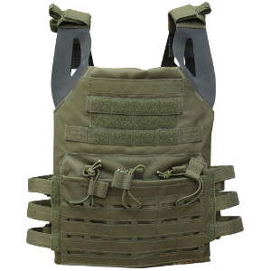 VESTA TACTICA - OPS PLATE CARRIER - GREEN - 1 | YEO