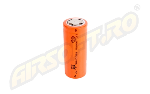 ACUMULATOR 26650 LI-ION 3.7V - 6800 MAH - 1 | YEO