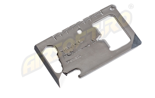 SURVIVAL CARD INOX