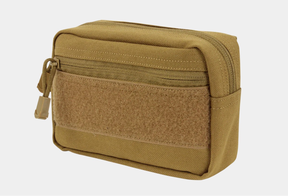 COMPACT UTILITY POUCH - COYOYE BROWN