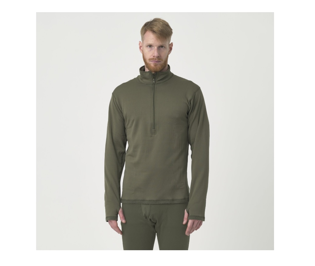 BLUZA LENJERIE DE CORP US LVL 2 - OLIVE GREEN