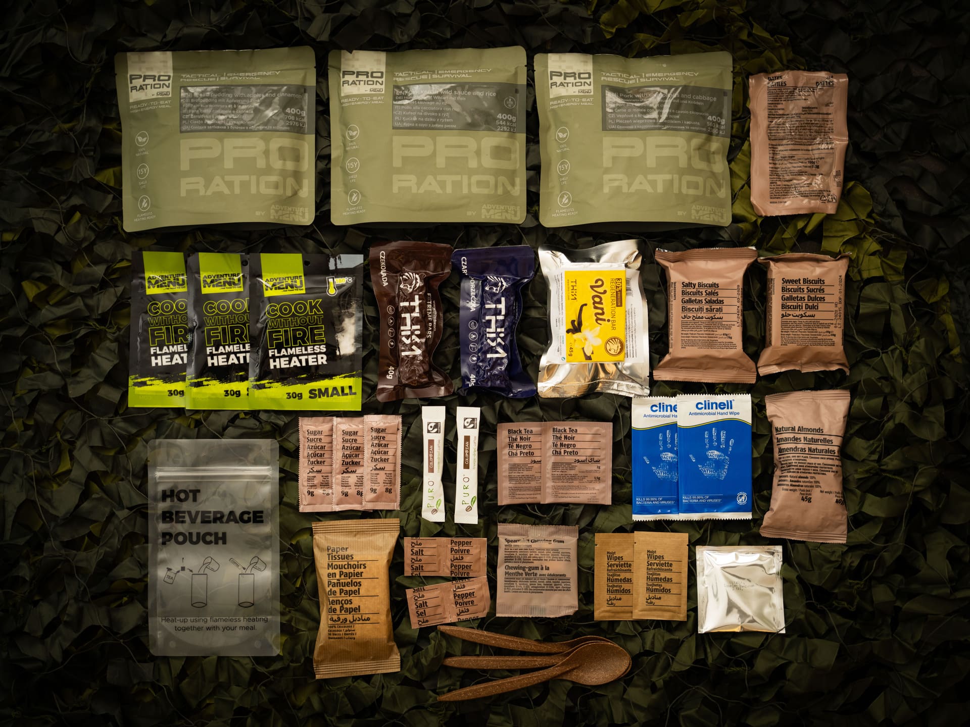 ULTIMATE TACTICAL RATION FULL DAY MENU I - 1 | YEO