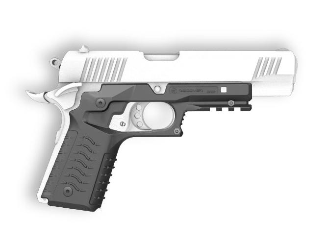 SISTEM GRIP PLUS RAIL PENTRU 1911 - BLACK